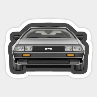 1981 DMC Delorean Sticker